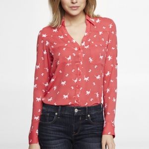 Red Express Portofino Button Down Shirt